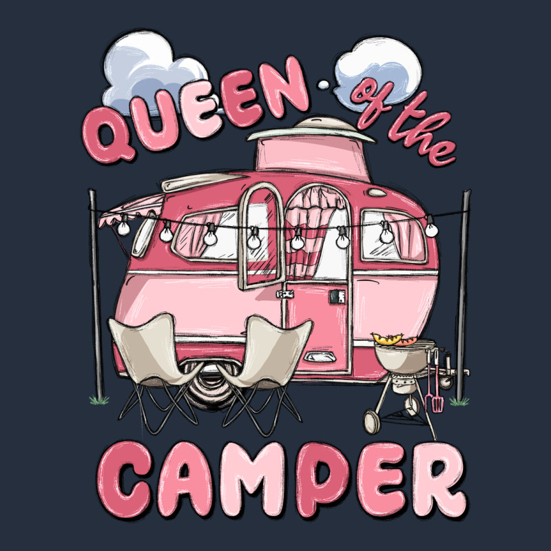 Queen Of The Camper Zipper Hoodie by MaliasSmallBusiness | Teevron