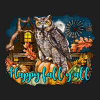 Happy Fall Y'all Owl Classic Tee | Teevron