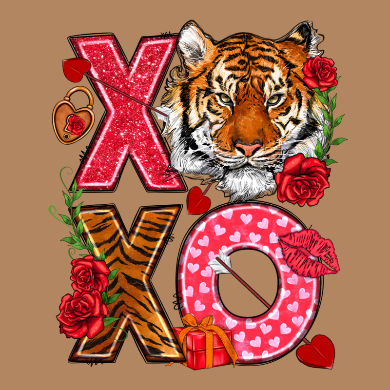 Xoxo With Tiger Long Sleeve Tee by NancyCooperArtShop | Teevron