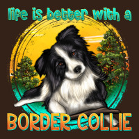 Life Is Better With A Border Collie Heavy Core Tee | Teevron