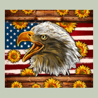 American Flag Eagle Long Sleeve Tee | Teevron