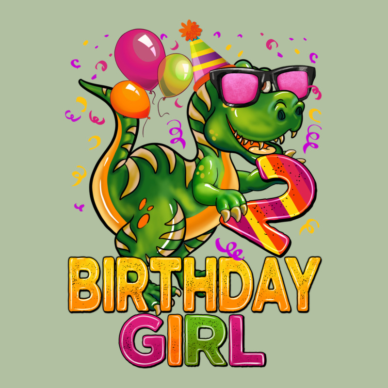2rd Birthday Girl T Rex Pink Urban Hoodie by CowGirlArtShop | Teevron