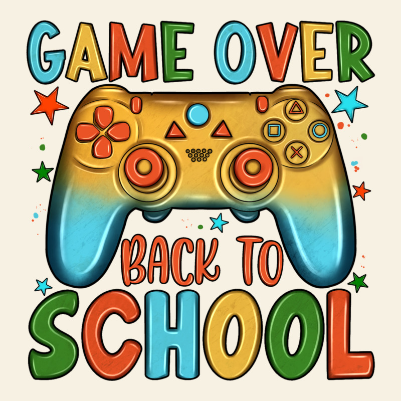 Game Over Back To School Vintage Tee by JahusDesignShop | Teevron