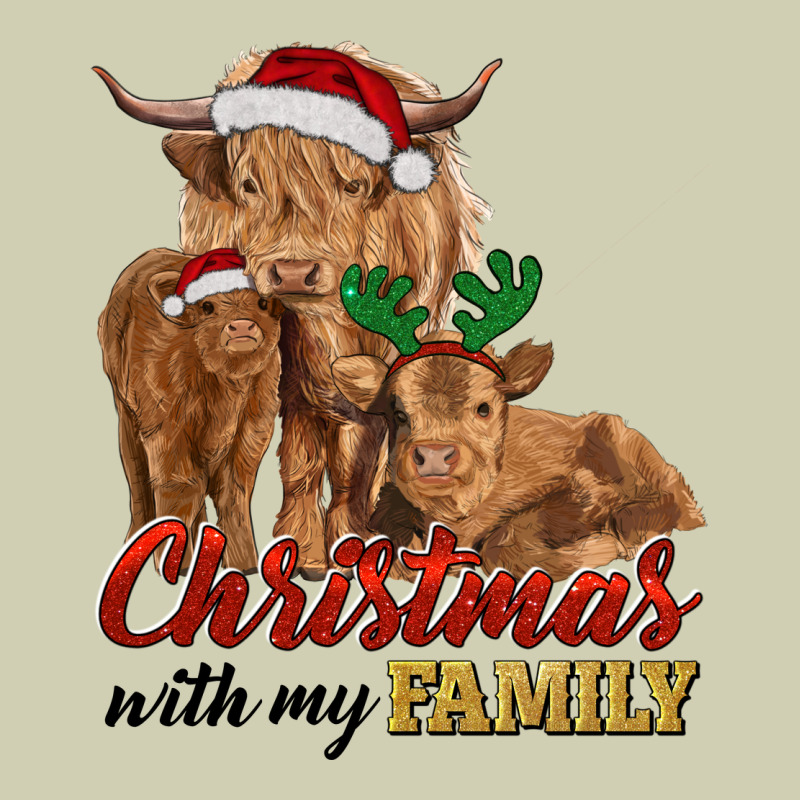 Cow And Calves Christmas With My Family Heavy Core Tee by RanaPortraitStore | Teevron