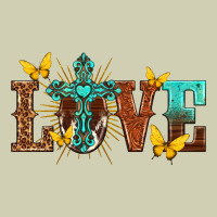 Love With Cross Heavy Core Tee | Teevron