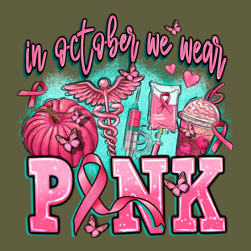 In October We Wear Pink Vintage Tee by AdoDesignShop | Teevron