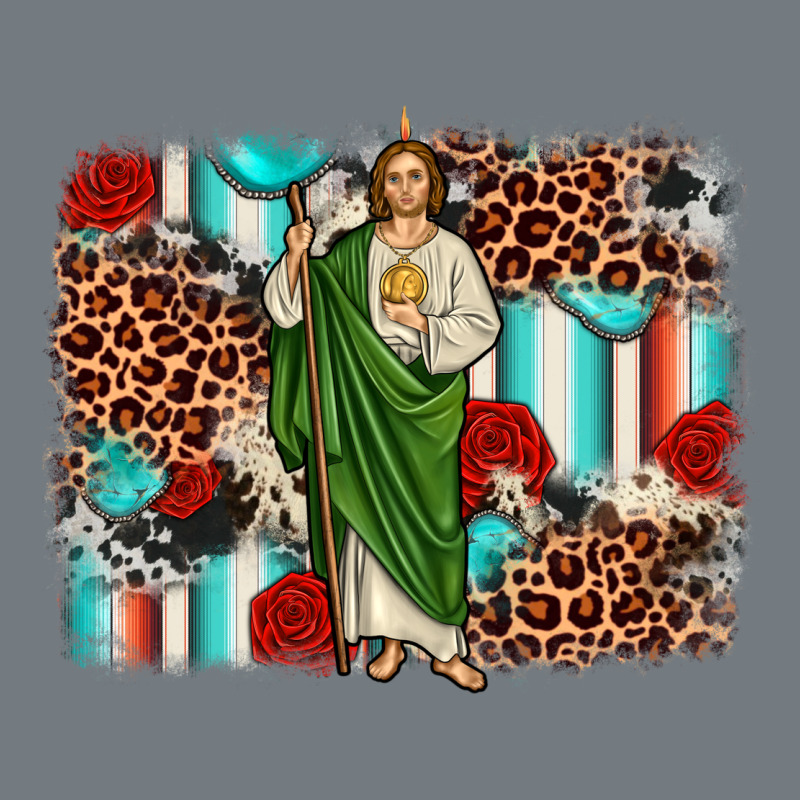 San Judas Leopard Cowhide Background Heavyweight Sweatshirt by JahusDesignShop | Teevron