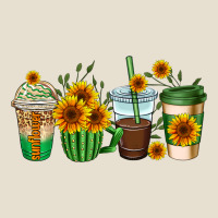 Sunflowers Coffee Cups Urban Heavy Tee | Teevron