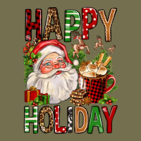 Happy Holiday Santa Claus Christmas Vintage Hoodie | Teevron