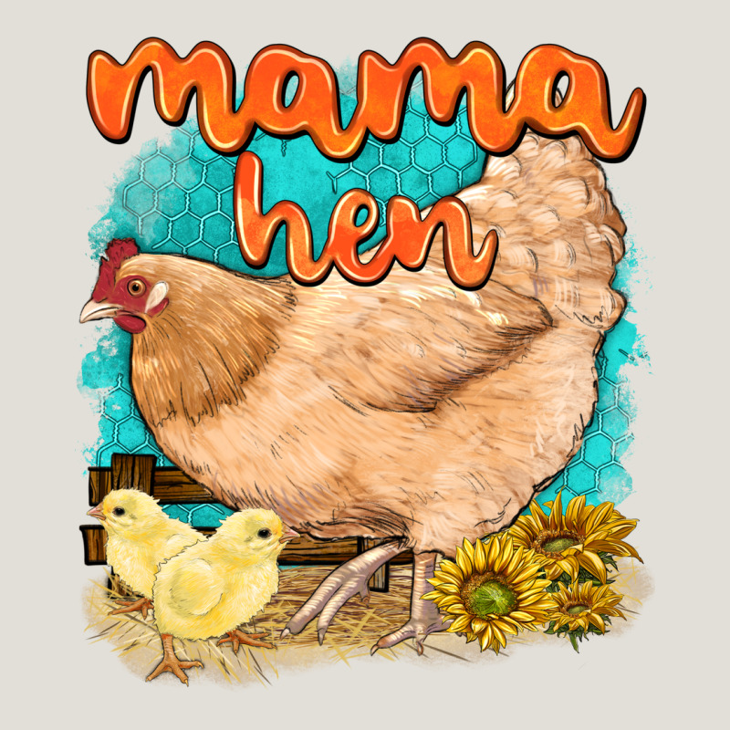 Mama Hen With Sunflowers Heavy Core Tee by texasbilliewilder | Teevron