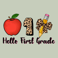 Hello First Grade Leopard 3200x2400 Long Sleeve Tee | Teevron