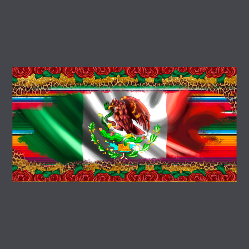 Mexico Flag Serape Roses Leopard And Glitter Licanse Plate Classic Tee by Artiststas | Teevron