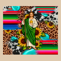 San Judas Leopard Cowhide Gemstone Heavyweight Sweatshirt | Teevron