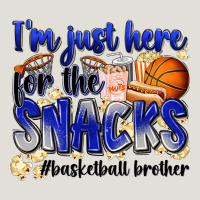 I'm Just Here For The Snacks #basketball Brother Heavy Core Tee | Teevron