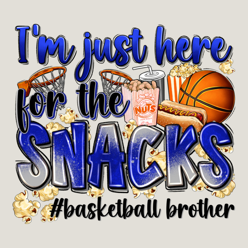 I'm Just Here For The Snacks #basketball Brother Heavy Core Tee by Zillion Design Studio | Teevron