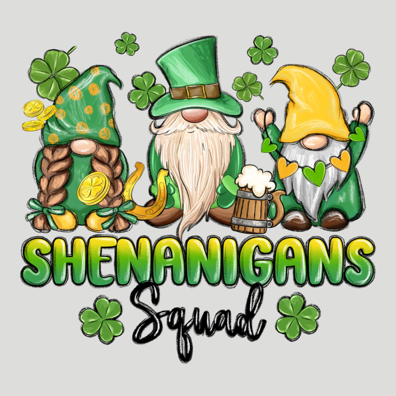 Shenanigans Squad Gnomes St. Patricks Day Zipper Hoodie by MaliasSmallBusiness | Teevron