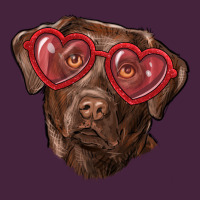 Labrador Retriever With Love Glass Premium Tee | Teevron