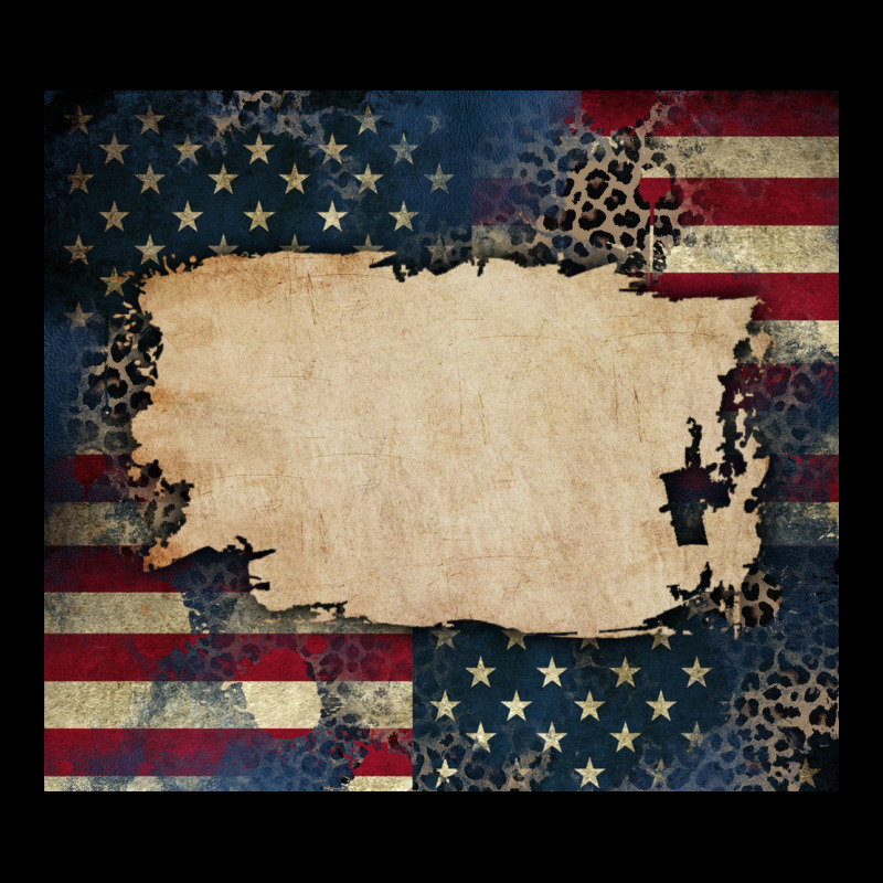 American Flag Add Your Text Urban Hoodie by CowGirlArtShop | Teevron