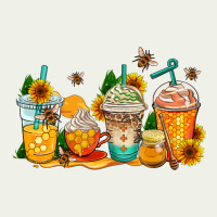 Bumble Bee Coffee Cups Urban Heavy Tee | Teevron