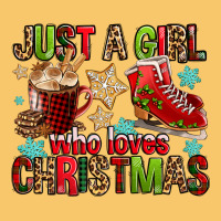 Just A Girl Who Loves Christmas Vintage Hoodie | Teevron