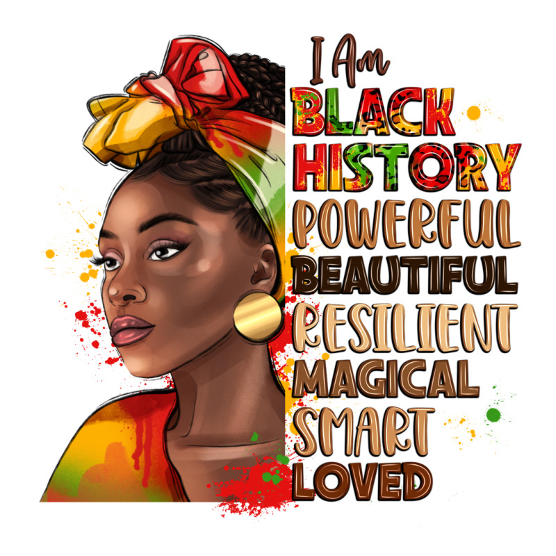 I Am Black History Premium Sweatshirt by LillyAllenDesigns | Teevron