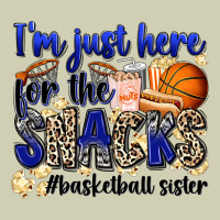 I'm Just Here For The Snacks #basketball Sister Heavy Core Tee | Teevron