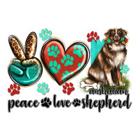 peace love australian shepherd | Teevron