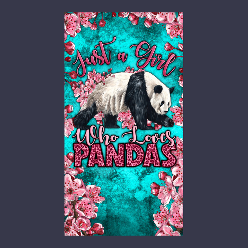 Just A Girl Who Loves Pandas Long Sleeve Tee by LillyAllenDesigns | Teevron