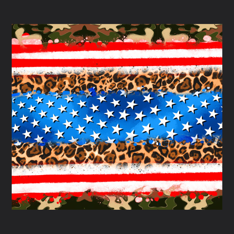 Usa Camouflage American Flag Vintage Tee by AdoDesignShop | Teevron