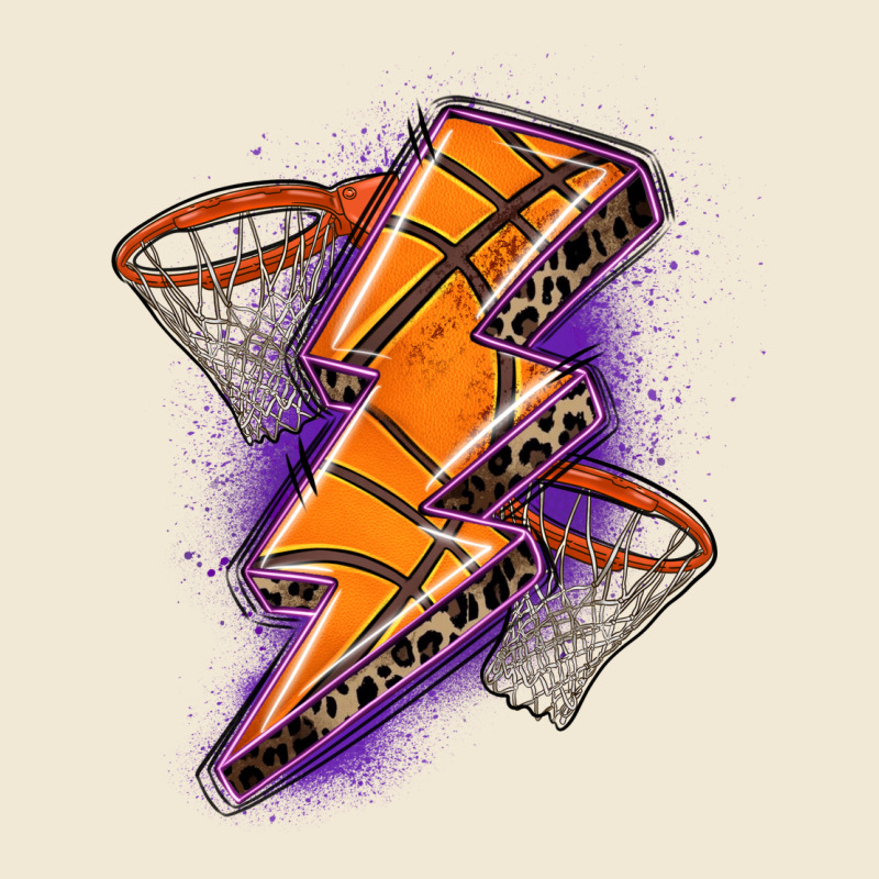 Basketball Lightning Bolt Premium Tee by Zillion Design Studio | Teevron