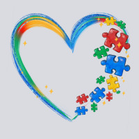 Autism Heart Zipper Hoodie | Teevron