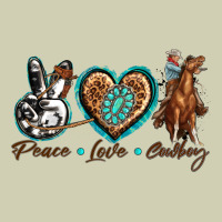 Peace Love Cowboy Heavy Core Tee | Teevron
