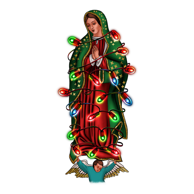 Our Lady Of Guadalupe Christmas Long Sleeve Tee by Jasminsmagicworld | Teevron