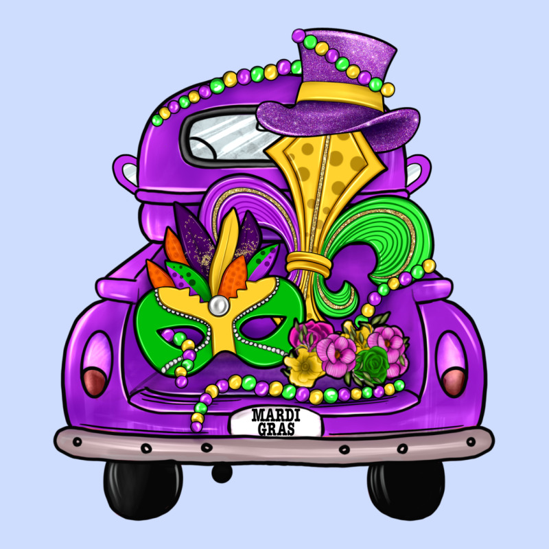 Farm Truck, Mardi Gras Urban Heavy Tee by JahusDesignShop | Teevron