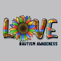 Love Sunflower Autism Awareness Long Sleeve Tee | Teevron
