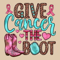 Give Cancer The Boot Heavyweight Sweatshirt | Teevron