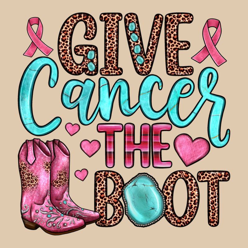 Give Cancer The Boot Heavyweight Sweatshirt by JahusDesignShop | Teevron