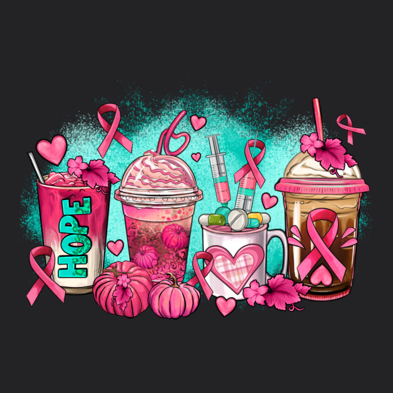 Breast Cancer  Coffee Cups Vintage Tee by AdoDesignShop | Teevron