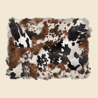 Black And Brown Cowhide Background Premium Tee | Teevron