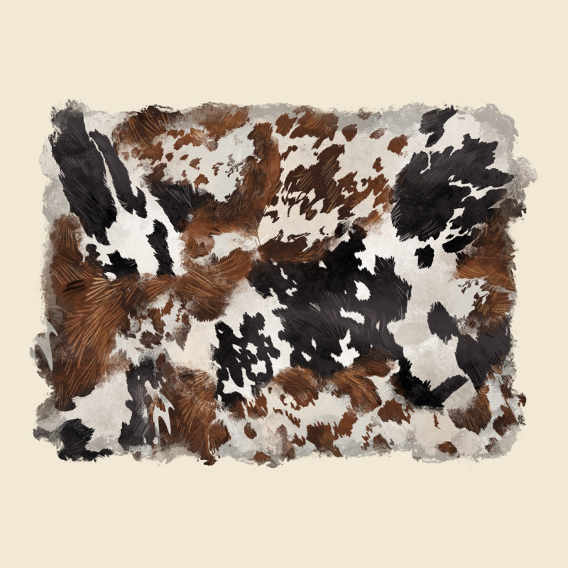 Black And Brown Cowhide Background Premium Tee by BarkalooDesign | Teevron
