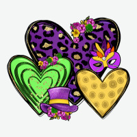 Hearts Mardi Gras Urban Heavy Tee | Teevron