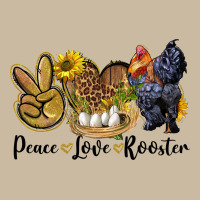Peace Love Rooster Long Sleeve Tee | Teevron