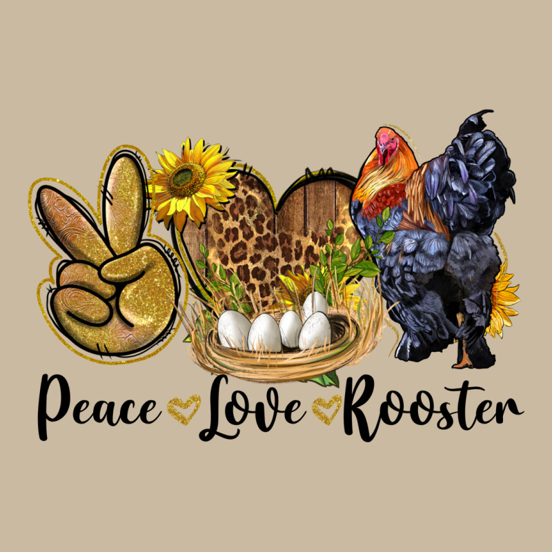 Peace Love Rooster Long Sleeve Tee by LillyAllenDesigns | Teevron