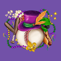 Mardi Gras Baseball Premium Sweatshirt | Teevron