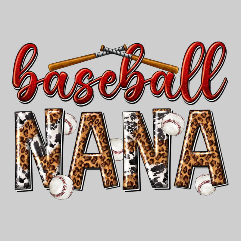 Baseball Nana With Leopard Premium Tee by texasbilliewilder | Teevron