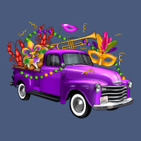 Mardi Gras Truck King's Cake Vintage Hoodie | Teevron