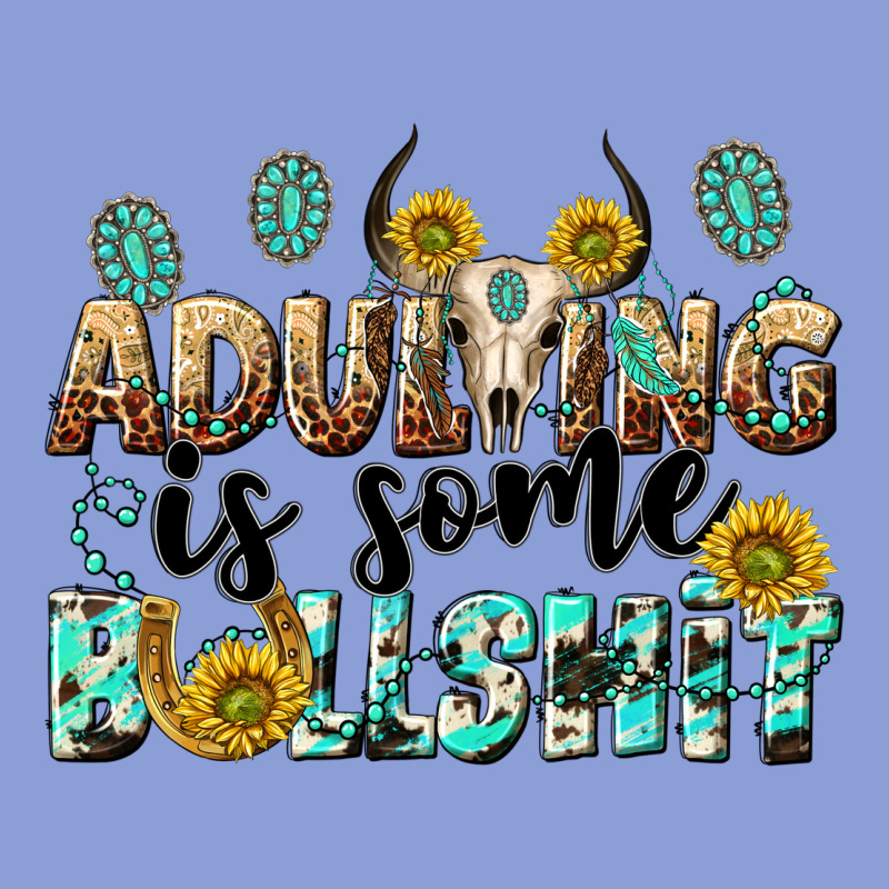 Adulting Is Some Bullshit Long Sleeve Tee by NancyCooperArtShop | Teevron