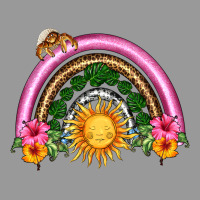 Summer Sun Rainbow Vintage Hoodie | Teevron