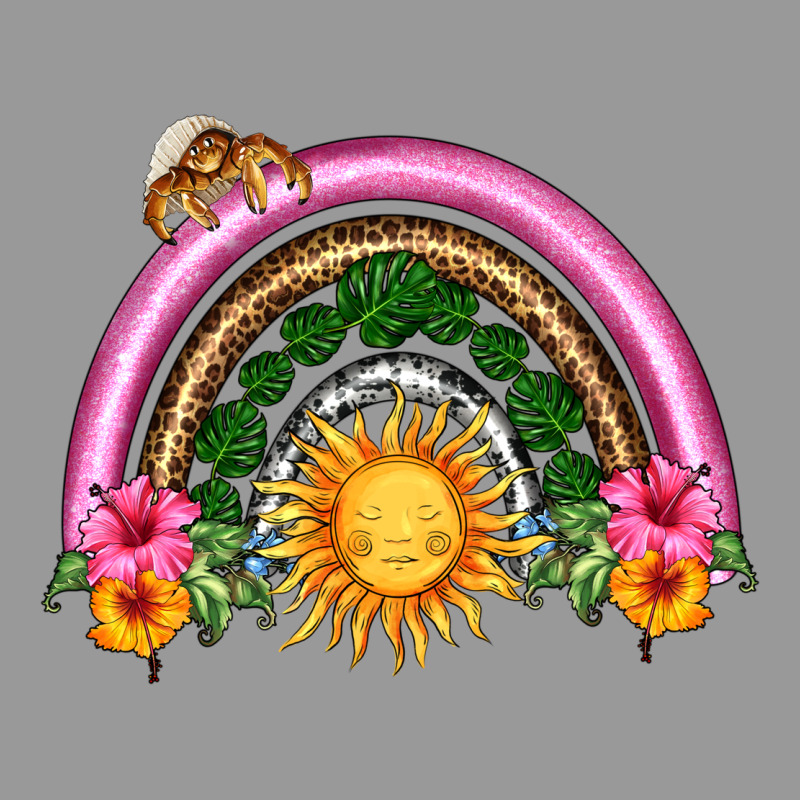 Summer Sun Rainbow Vintage Hoodie by HRA Design Shop | Teevron