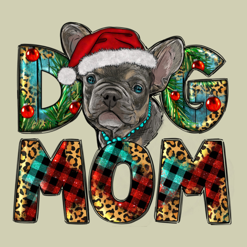 Christmas French Bulldog Mom Heavy Core Tee by RanaPortraitStore | Teevron